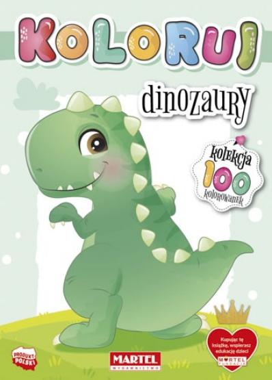 9788367322430 Kolekcja Koloruj - Dinozaury