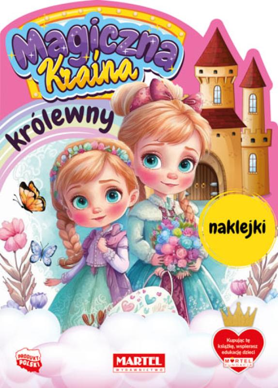 Magiczna Kraina Kr Lewny Z Naklejkami Wydawnictwo Martel