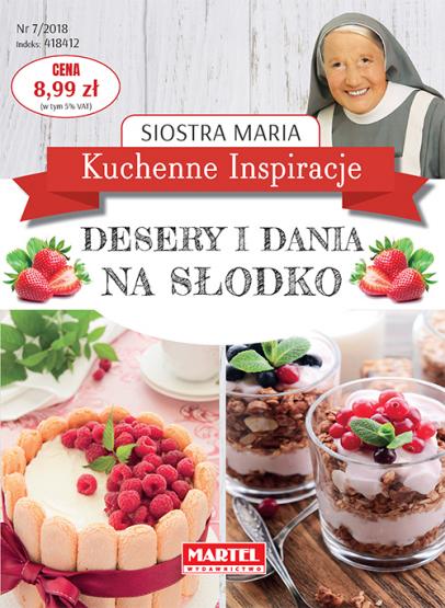 9788365807649 Kuchenne Inspiracje - Desery i dania na słodko - Siostra Maria