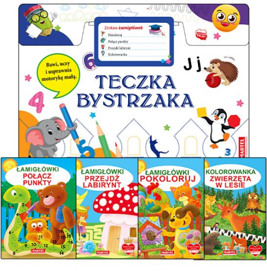 5903738832330 Teczka bystrzaka - Zestaw Łamigłówek