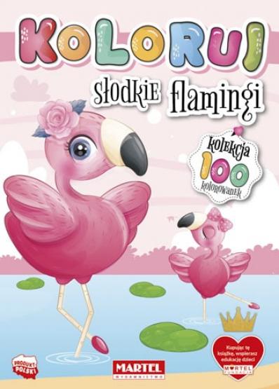 9788367322423 Kolekcja Koloruj - Słodkie flamingi