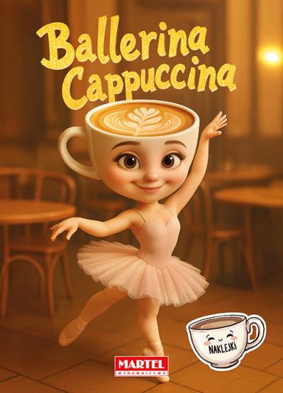 Kolorowanka z naklejkami Ballerina Cappuccina  