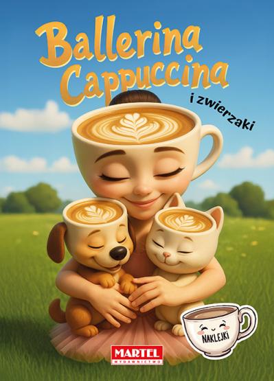 Kolorowanka z naklejkami Ballerina Cappuccina i zwierzaki