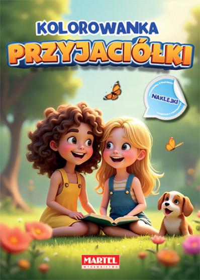 Kolorowanka z naklejkami Przyjaciele. Przyjaciółki (1)