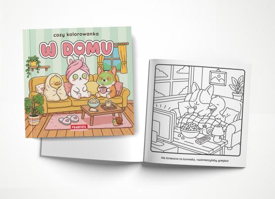 Kolorowanka Cozy W domu (2)