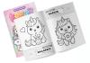 mini: Kolorowanka z naklejkami Kawaii Jednorożce (2)