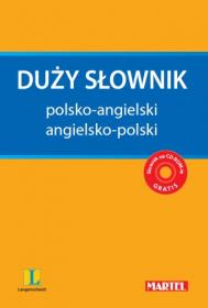 9788377272596 Duży Słownik PolskoAngielski, AngielskoPolski + CD