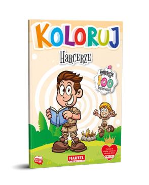 9788367668460 Kolekcja Koloruj  Harcerze