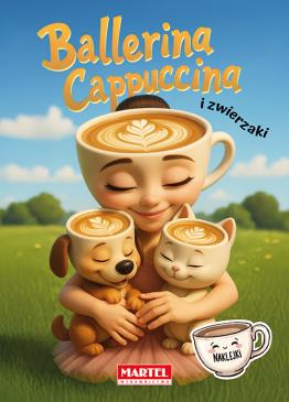 Kolorowanka z naklejkami Ballerina Cappuccina i zwierzaki