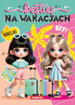Obrazek dla: Kolorowanka z naklejkami  Besties. Na wakacjach