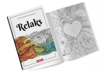 Obrazek 2 dla: Kolorowanka dla dorosłych. Relaks