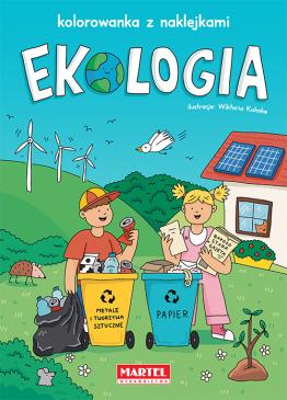 Obrazek dla: Kolorowanka z naklejkami Ekologia